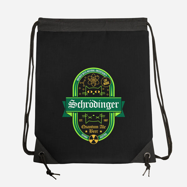 Schrodinger Quantum Ale Beer-None-Drawstring-Bag-sachpica