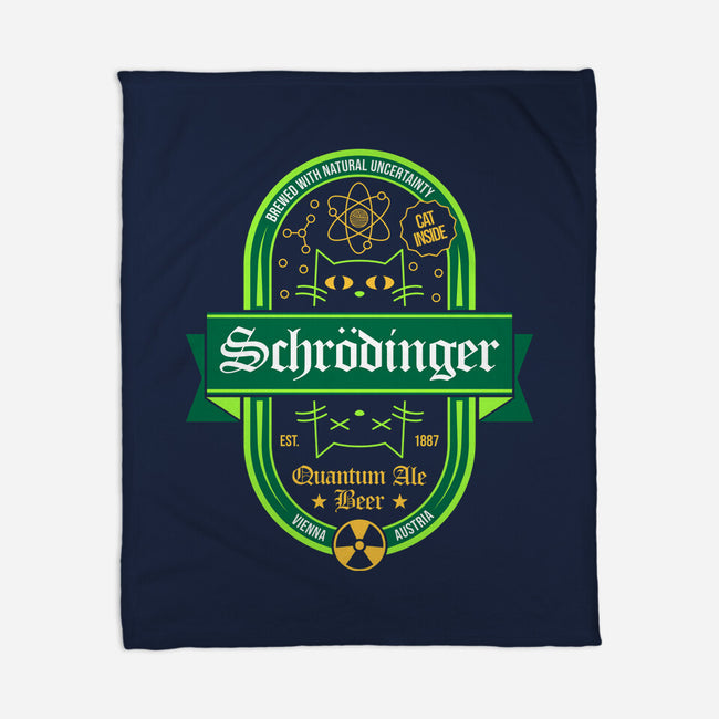 Schrodinger Quantum Ale Beer-None-Fleece-Blanket-sachpica