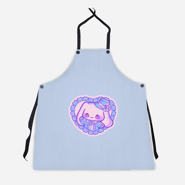 Perrito Blanco Amor-Unisex-Kitchen-Apron-Panchi Art