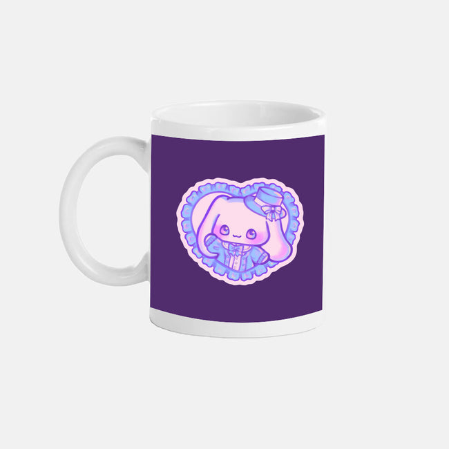 Perrito Blanco Amor-None-Mug-Drinkware-Panchi Art