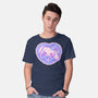 Perrito Blanco Amor-Mens-Basic-Tee-Panchi Art