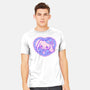 Perrito Blanco Amor-Mens-Heavyweight-Tee-Panchi Art