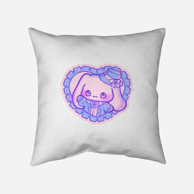 Perrito Blanco Amor-None-Removable Cover w Insert-Throw Pillow-Panchi Art