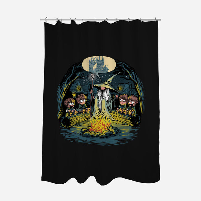 Beware Of The Dark Lord-None-Polyester-Shower Curtain-zascanauta