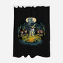 Beware Of The Dark Lord-None-Polyester-Shower Curtain-zascanauta