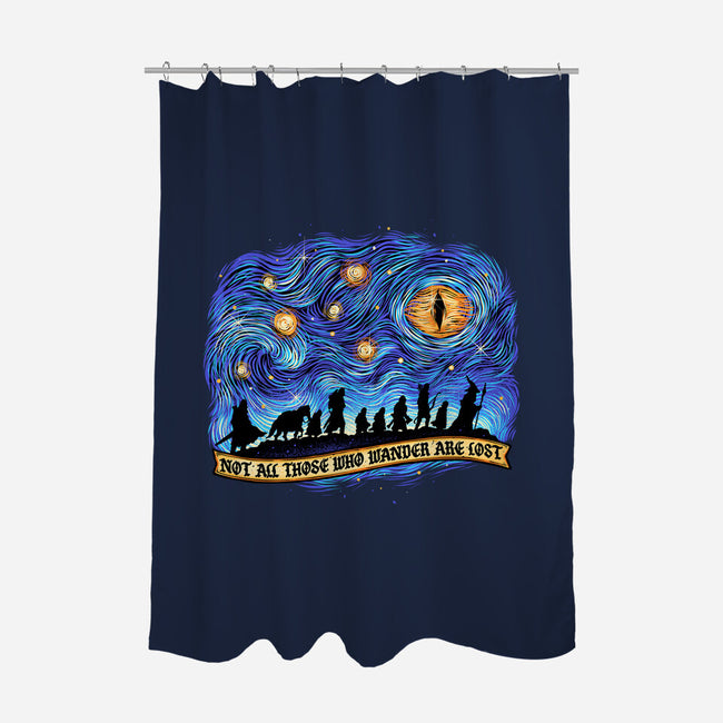 The Band Of Wanderers-None-Polyester-Shower Curtain-glitchygorilla