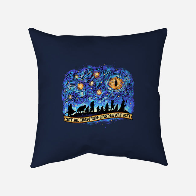 The Band Of Wanderers-None-Removable Cover w Insert-Throw Pillow-glitchygorilla