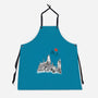 Wizard Home Sumi-e-Unisex-Kitchen-Apron-Astrobot Invention