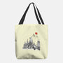 Wizard Home Sumi-e-None-Basic Tote-Bag-Astrobot Invention