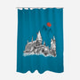 Wizard Home Sumi-e-None-Polyester-Shower Curtain-Astrobot Invention