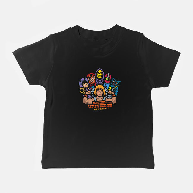 Motu Vs The World-Baby-Basic-Tee-jrberger