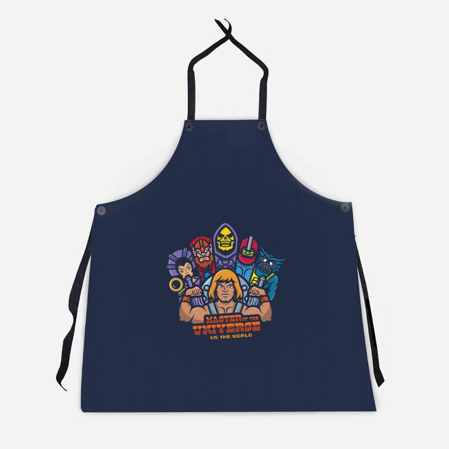 Motu Vs The World-Unisex-Kitchen-Apron-jrberger