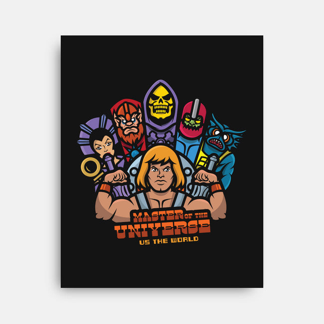 Motu Vs The World-None-Stretched-Canvas-jrberger