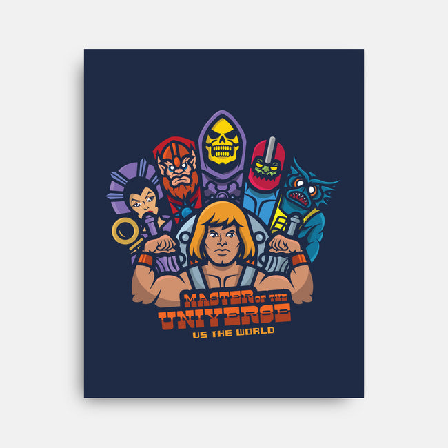 Motu Vs The World-None-Stretched-Canvas-jrberger