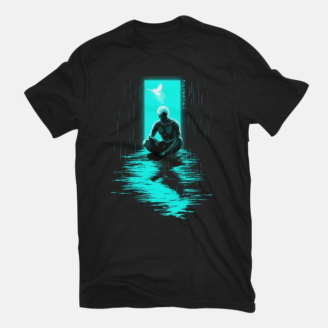 Chasing Shadows In The Rain-Womens-Basic-Tee-Ionfox