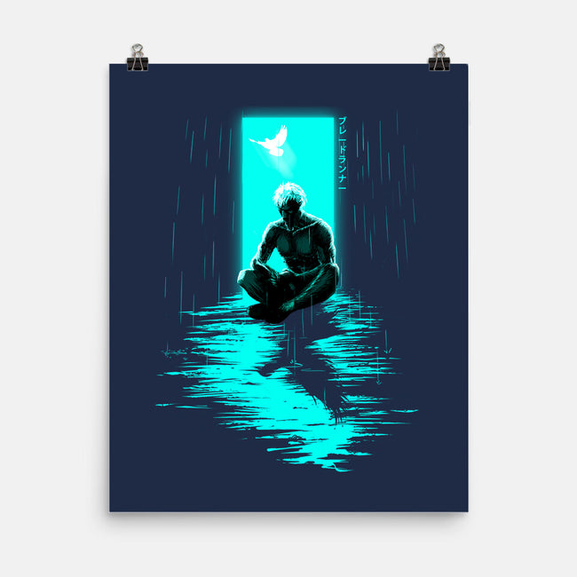 Chasing Shadows In The Rain-None-Matte-Poster-Ionfox