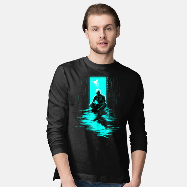 Chasing Shadows In The Rain-Mens-Long Sleeved-Tee-Ionfox