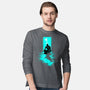 Chasing Shadows In The Rain-Mens-Long Sleeved-Tee-Ionfox