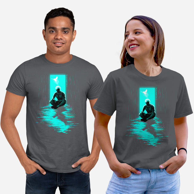 Chasing Shadows In The Rain-Unisex-Basic-Tee-Ionfox