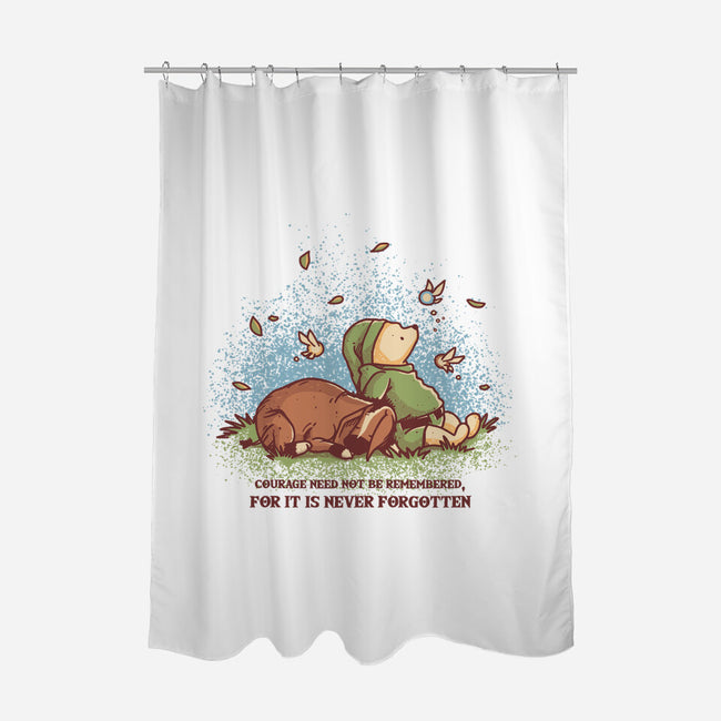 Legendary Bear-None-Polyester-Shower Curtain-retrodivision