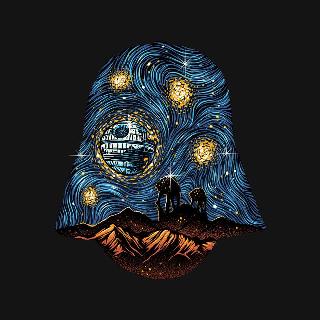 Starry Empire Night-None-Polyester-Shower Curtain-glitchygorilla