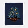 Starry Empire Night-None-Fleece-Blanket-glitchygorilla