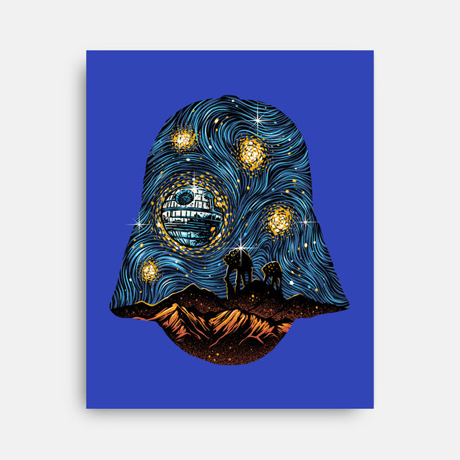 Starry Empire Night-None-Stretched-Canvas-glitchygorilla