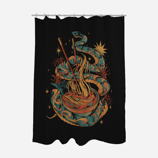 Snake's Ramen-None-Polyester-Shower Curtain-ilustrata