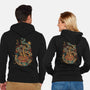 Snake's Ramen-Unisex-Zip-Up-Sweatshirt-ilustrata