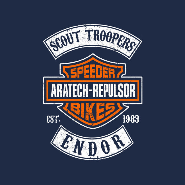 Speeder Bike Club-Baby-Basic-Tee-DrMonekers