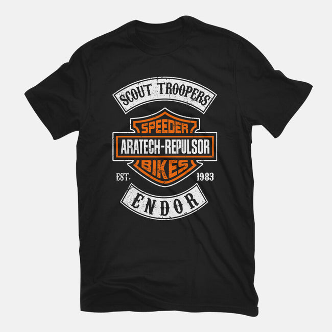 Speeder Bike Club-Mens-Basic-Tee-DrMonekers