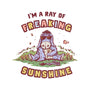 A Ray Of Freaking Sunshine-None-Fleece-Blanket-kg07