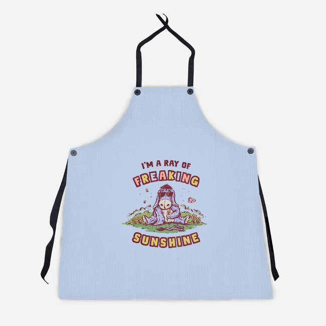 A Ray Of Freaking Sunshine-Unisex-Kitchen-Apron-kg07