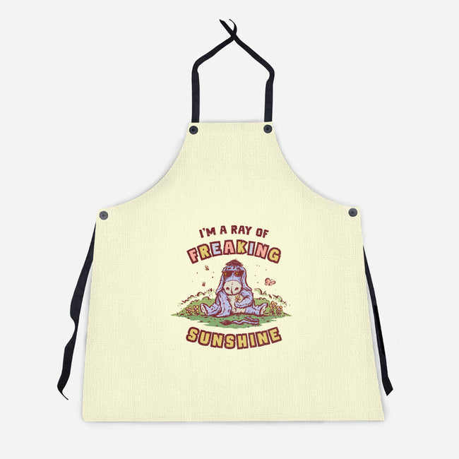 A Ray Of Freaking Sunshine-Unisex-Kitchen-Apron-kg07