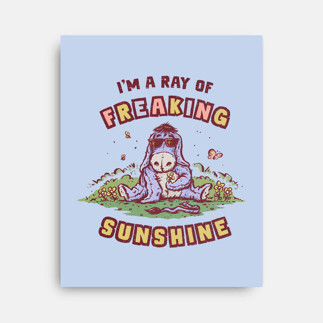 A Ray Of Freaking Sunshine-None-Stretched-Canvas-kg07