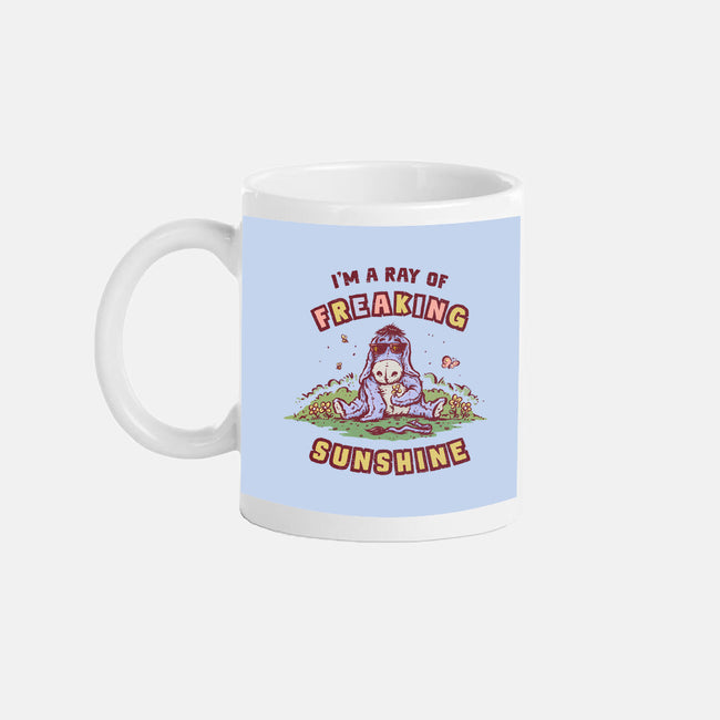 A Ray Of Freaking Sunshine-None-Mug-Drinkware-kg07