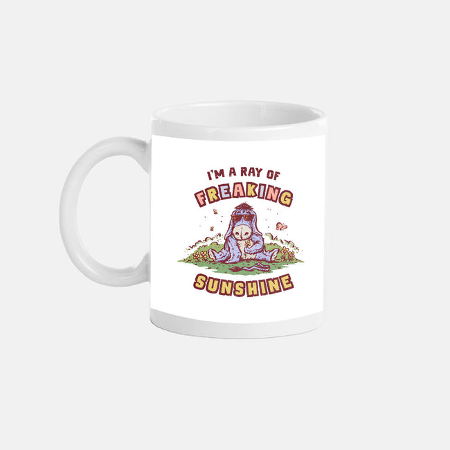 A Ray Of Freaking Sunshine-None-Mug-Drinkware-kg07