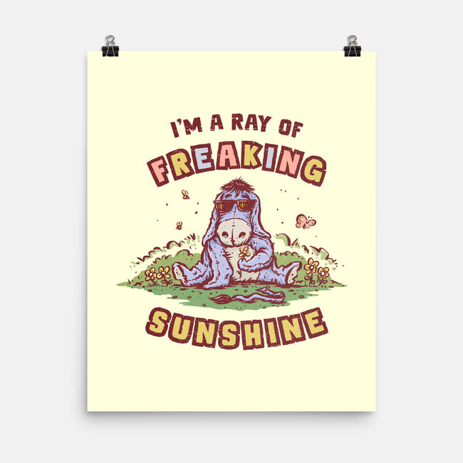 A Ray Of Freaking Sunshine-None-Matte-Poster-kg07