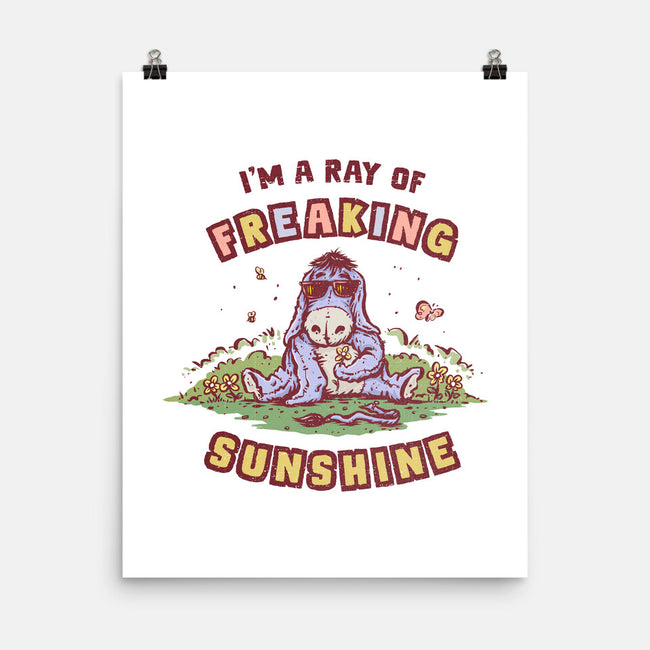 A Ray Of Freaking Sunshine-None-Matte-Poster-kg07