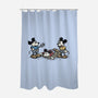 Red Shirt Mouse-None-Polyester-Shower Curtain-kg07