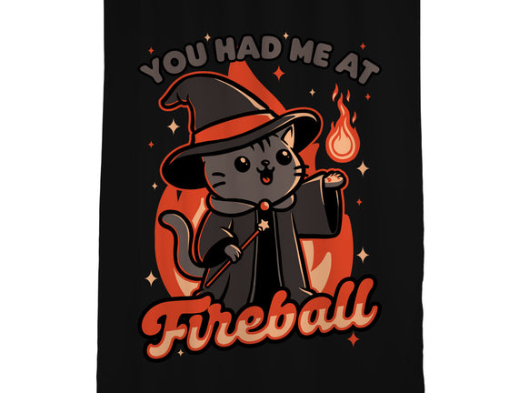 Magical Fireball Cat