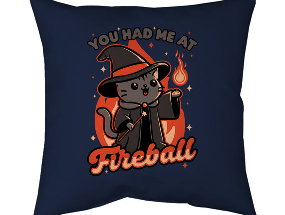 Magical Fireball Cat