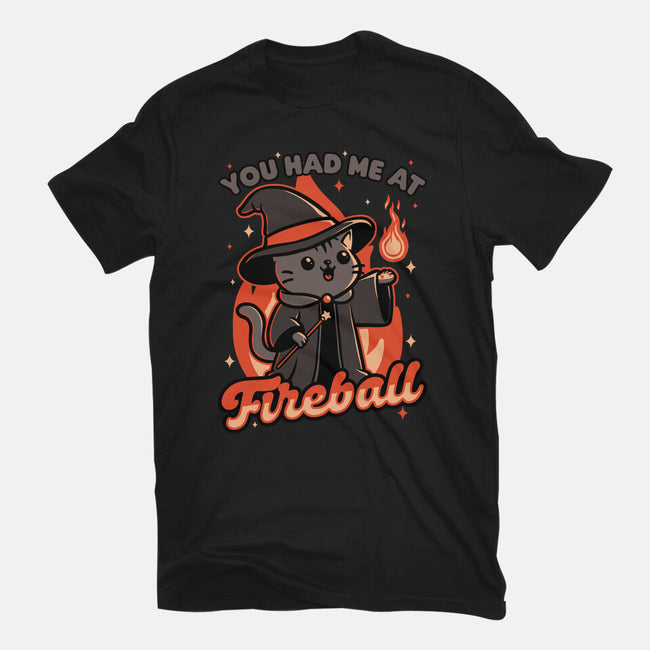 Magical Fireball Cat-Youth-Basic-Tee-Studio Mootant