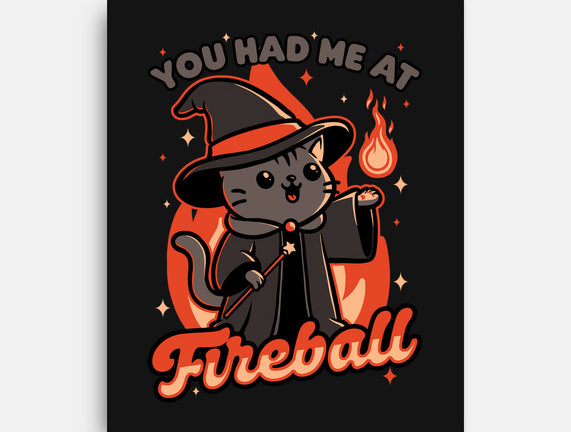 Magical Fireball Cat