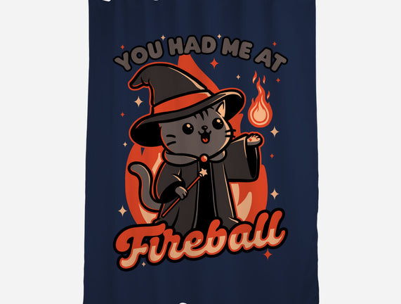 Magical Fireball Cat