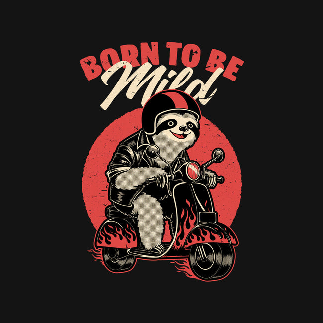 Radical Sloth Biker-Womens-Basic-Tee-Studio Mootant