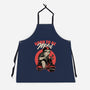 Radical Sloth Biker-Unisex-Kitchen-Apron-Studio Mootant