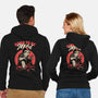 Radical Sloth Biker-Unisex-Zip-Up-Sweatshirt-Studio Mootant