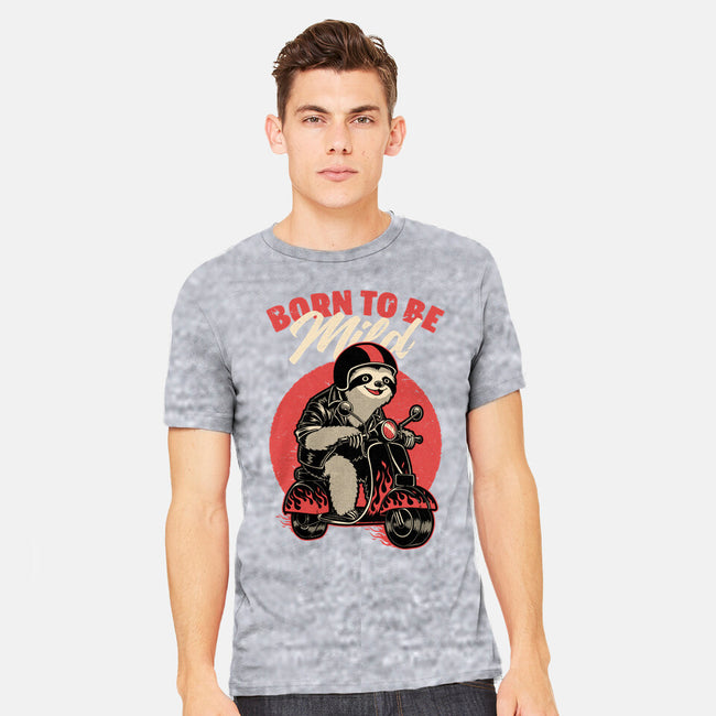 Radical Sloth Biker-Mens-Heavyweight-Tee-Studio Mootant