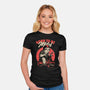 Radical Sloth Biker-Womens-Fitted-Tee-Studio Mootant